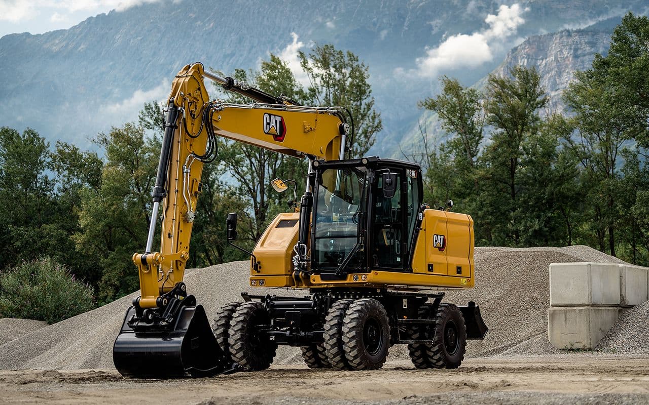 NAF Texnika Ekskavator (Təkərli) / Wheeled Excavator İcarəsi Bakı